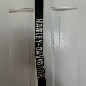 Genuine Harley Davidson Bling Black Belt, Size L